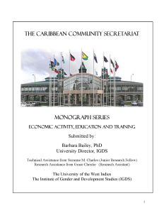 Regional Special Topic Monograph-Economic Activity (2000 Census Round)