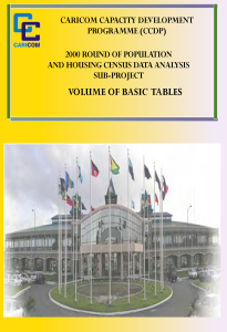 2000 Round of Population and Housing Census Data Analysis- Volume of Basic Tables