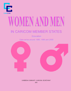 Women and Men in CARICOM (Education) 1980, 1990 and 2000