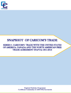 CARICOM’s Trade with the United States of America, Canada, and the North American Free Trade Agreement (NAFTA): 2011-2016